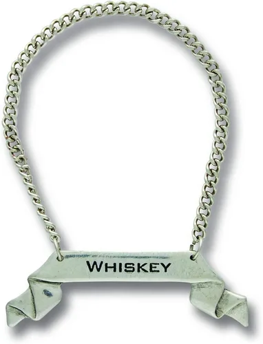 Vista 2 de Vagabond House Etiqueta clásica de peltre para decantador SCOTCH/etiqueta para botella de licor, detalle de calidad hecho a mano grabado de 3