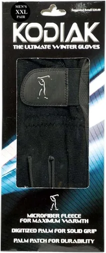 Vista 2 de J & M Kodiak Guantes de golf de invierno para mujer, forro polar de microfibra Lrg