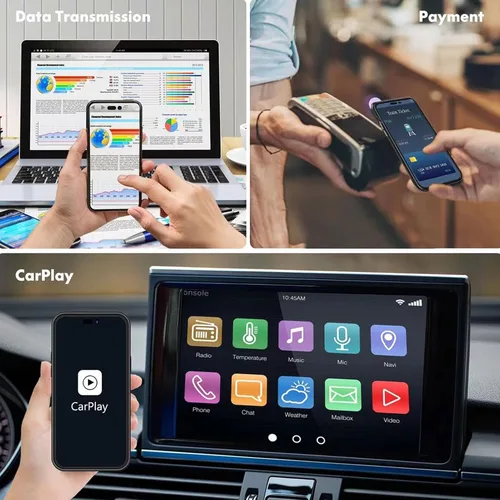 Vista 6 de Funda de batería para iPhone 11, funda de carga portátil recargable de 10000 mAh mejorada con carga inalámbrica compatible con iPhone 11