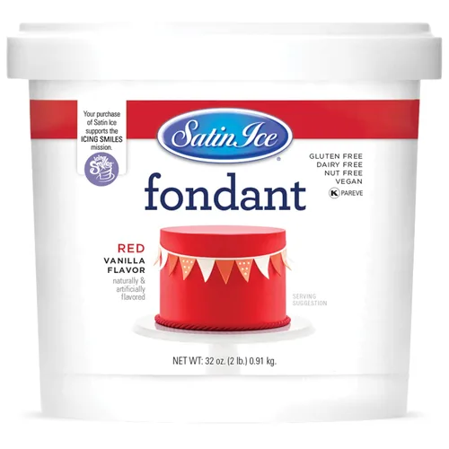 Vista 33 de Satin Ice - Fondant de café moca y menta Blanco