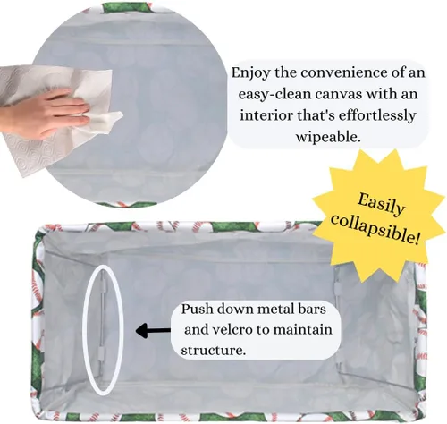 Vista 363 de NGIL Bolsa de comestibles reutilizable extra grande plegable de gran tamaño para comestibles, almacenamiento, picnic, playa, Estampado