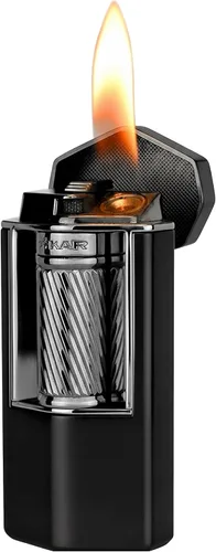 Vista 11 de Xikar Meridian - Encendedor de cigarros con triple llama suave, potente, elegante, innovador, encendido fiable, barra de rodillo grande y fácil