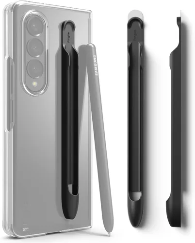 Vista 3 de Ringke Funda delgada compatible con Samsung Galaxy Z Fold 4 [transparente] + funda delgada para bolígrafo compatible con Samsung Galaxy Z Fold 4