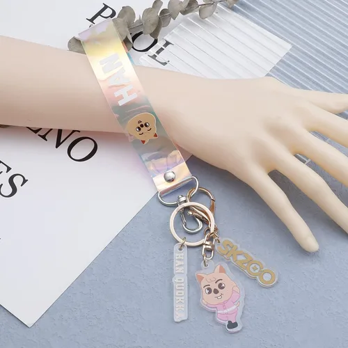 Vista 7 de G-Ahora 2pcs Stray Keychain Keyring Stray Gift Set
