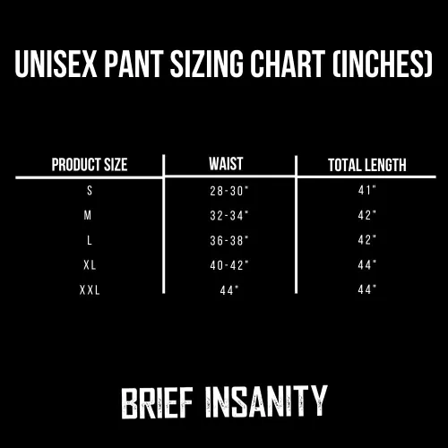 Vista 2 de BRIEF INSANITY Divertidos pantalones de descanso Pantalones de pijama con gráficos vibrantes cómodos unisex ultra suaves holgados S-XXL