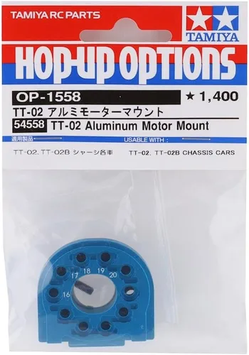 Vista 2 de Tamiya 300054558 Tt/B ALU Soporte de motor azul ANODISED