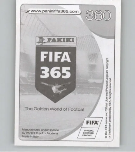 Vista 2 de Pegatinas de Panini FIFA 365 2016-17 #360 Pajtim Kasami Olympiacos - Adhesivo oficial de álbum de fútbol en estado crudo (NM o mejor)