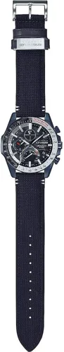 Vista 5 de Casio Edifice Alpha Tauri Racing Reloj de cuarzo para hombre Azul Patchwork