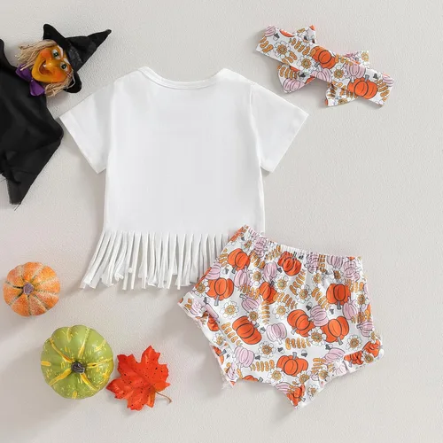Vista 38 de Conjunto de camiseta y pantalones cortos para bebé niña del 4 de julio, camiseta y pantalones cortos para el Día de los Caídos