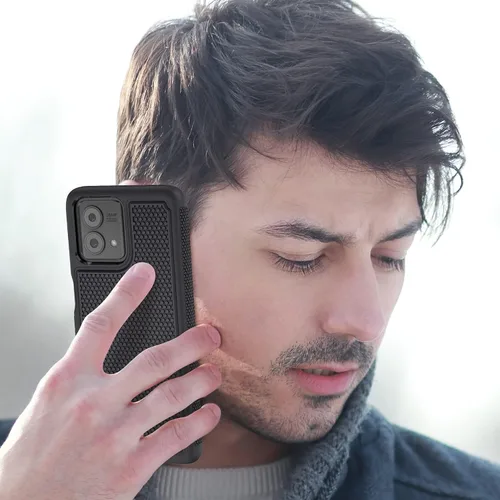 Vista 8 de FNTCASE Funda para Motorola Moto G-Stylus-5G-2023: funda protectora de doble capa a prueba de golpes Parte trasera texturizada antideslizante