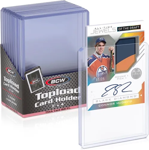 Vista 9 de BCW Portatarjetas gruesas de 79 puntos para tarjetas reliquias, PVC 79 Pt. / 0.079 in