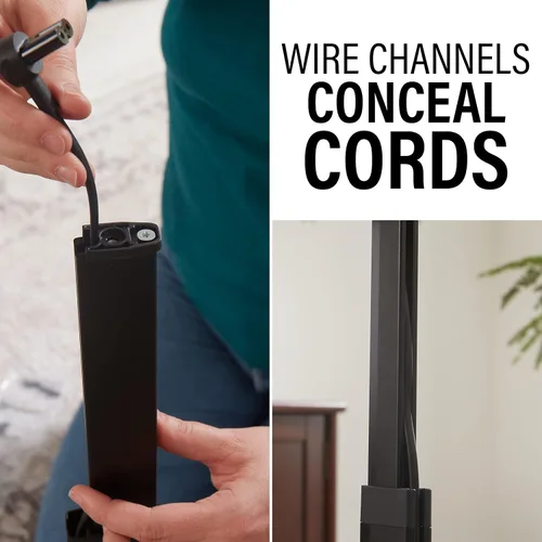 Vista 7 de Sanus WSSE1A2-B2 - Soportes para altavoces de altura ajustable para Sonos Era 100™ (par)