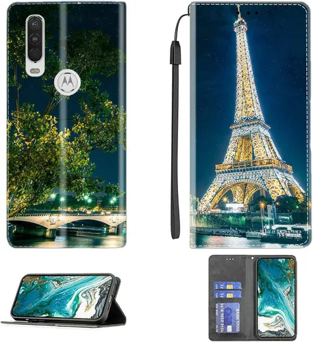Vista 47 de jioeuinly ATT Motivate 2 - Funda compatible con ATT Motivate 2, funda con soporte abatible y cierre magnético DJS