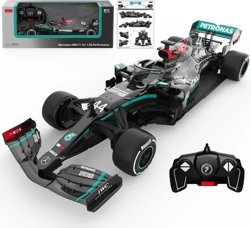 Vista 14 de Voltz Toys Auto de Control Remoto Ferrari F1 75 con Licencia Auténtica 1:12 - Serie de Autos RC Colección F1 para Niños y Adultos - Auto RC de 1:12