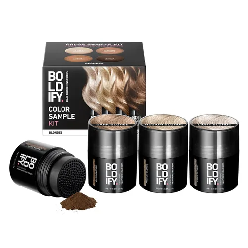 Vista 19 de BOLDIFY Fibras capilares (1.01 oz) – Rellena el cabello fino y fino para un aspecto más completo y grueso al instante – 14 tonos para mujeres
