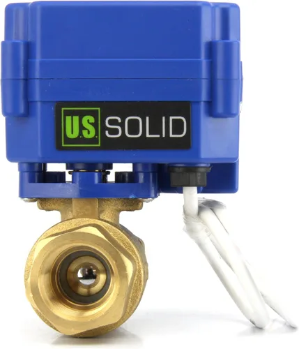 Vista 13 de U.S. Solid CR-02 Válvula de bola motorizada, 3 cables, Gris, 2.00watts, 12.00 volts