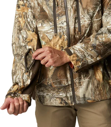 Vista 7 de Columbia Chaqueta de lluvia silenciosa para hombre Trophy Rack