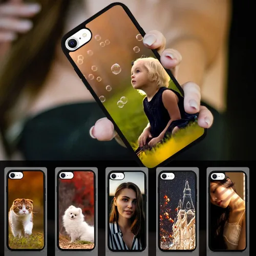 Vista 7 de 5 fundas para iPod Touch 7, iPod Touch 6, funda de sublimación en blanco imprimible DIY personalizada para iPod Touch 5, goma suave, antiarañazos, a