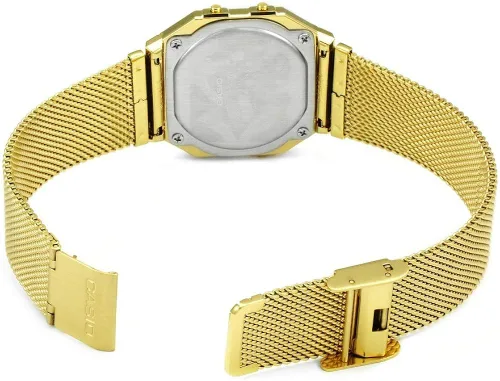 Vista 5 de Casio Reloj retro A700WEMG-9AEF unisex dorado cronómetro Oro