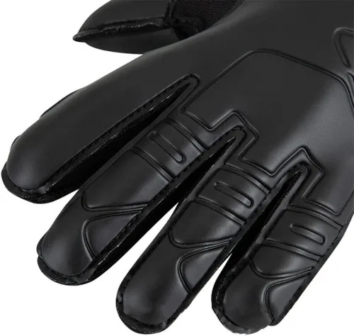 Vista 4 de Pro Black - Guantes de portero de fútbol para niños y adultos, con protector de dedos (5)