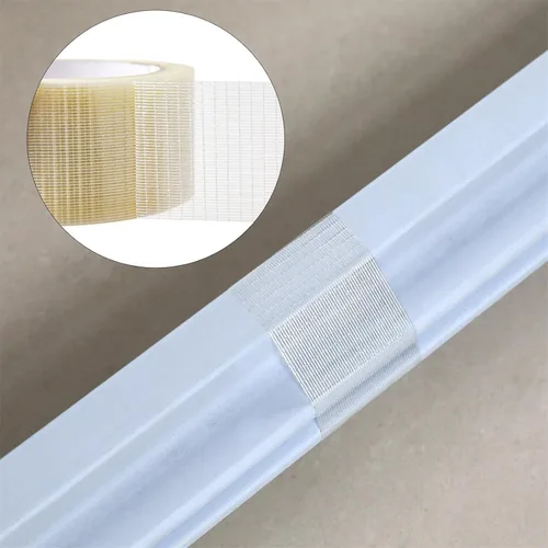 Vista 3 de HSTECH Cinta adhesiva semitransparente, cinta impermeable resistente, cinta resistente a la intemperie de alto rendimiento para reparaciones