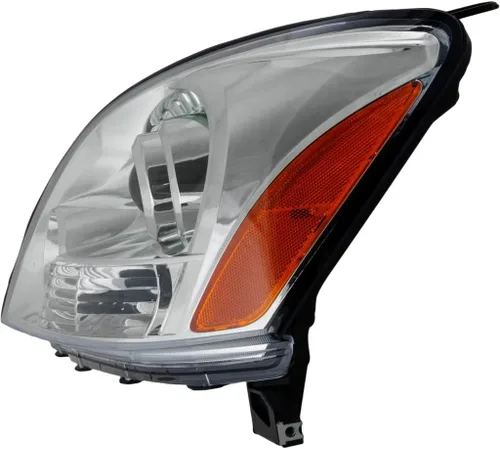 Vista 3 de Para Lexus GX470 2003 04 05 06 07 08 2009 faro delantero lado del conductor Halógeno Lente transparente Reemplazo para LX2502124 81170-6A070