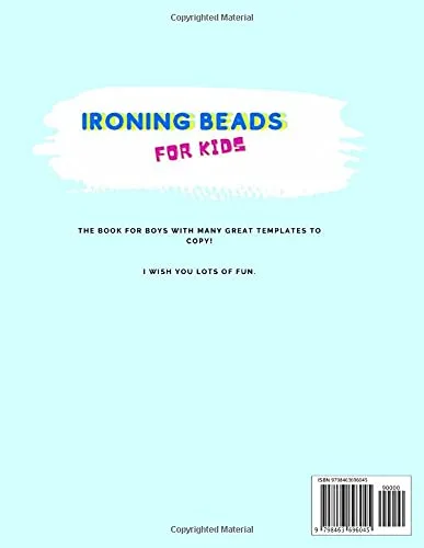 Vista 2 de IRONING BEADS FOR KIDS BOYS SPEZIAL the book contains over 100 templates for boys melting beads