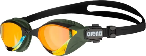 Vista 9 de ARENA Unisex Adult Cobra Tri Swimming Goggles for Triathlon and Fitness Swipe Anti-Fog Wide Vision Mirror Lens