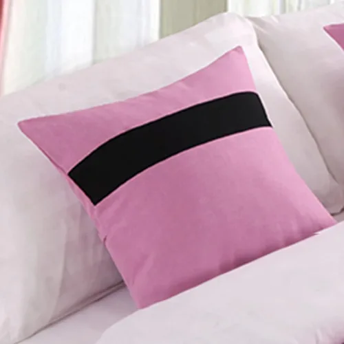 Vista 30 de Cojines con fundas de almohada a juego y núcleo de almohada de 17.7 x 17.7 in, paquete de 1, para decoración de cama, sala de estar, sofá Beige