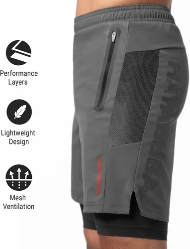 Vista 2 de Hayabusa Pantalones cortos de alto rendimiento en capas