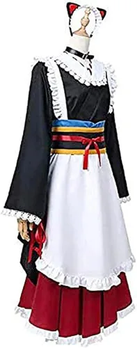 Vista 2 de Anime Inui Toko - Disfraz de sirvienta para mujer