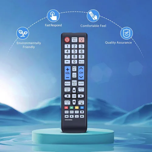 Vista 3 de PZL AA59-00600A Reemplazo para control remoto Samsung TV PN43E450A1F 5+ Series 530 535 PN51E535A3FXZA TM1240 PN51E535A3F PN51E450A1F PN51E530A3F