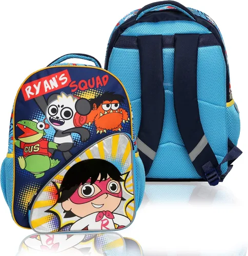 Vista 2 de Ryans World Backpack for Boys Girls Ryan School Bookbag 16 Inch