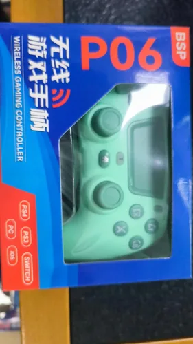 Vista 7 de RALAN Controlador inalámbrico azul compatible con Playstation 4ProSlimpara PS4 Dualshock 4 Gamepad con conector para auriculares y almohadilla táctil