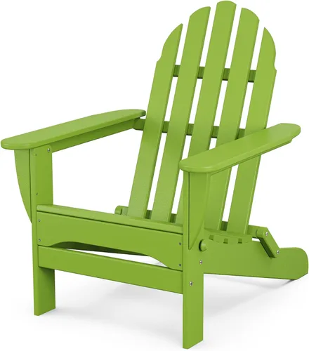 Vista 19 de POLYWOOD AD5030AR Silla Adirondack plegable clásica, Altura: 35.00" - Ancho: 29" - Profundidad: 35.00", Aruba