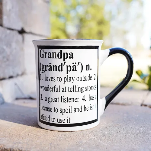 Vista 7 de Cottage Creek - Taza de café de cerámica para abuelos en caja de regalo de 16 onzas, regalos para abuelos nuevos, regalos para abuelo de parte