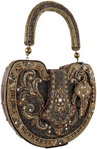 Vista 2 de Mary Frances Lock It Up dorado Oro