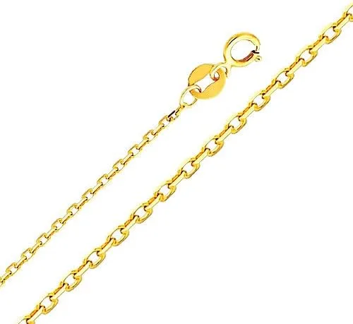 Vista 4 de The World Jewelry Center Colgante de Buda de oro amarillo de 14 quilates con cadena de cable de 0.035in