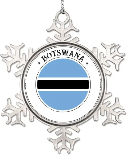 Vista 13 de Adorno de copo de nieve con bandera de Bolivia, adornos de árbol de Navidad, recuerdo de ciudad rural, adornos de Navidad personalizados 2022
