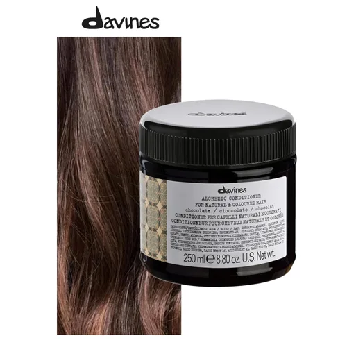 Vista 2 de Davines Alchemic Conditioner, Color Depositing Cream - Intensifies & Hydrates Tones with Jojoba Oil