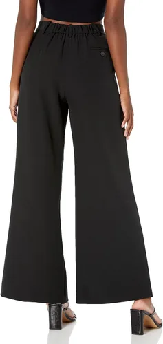 Vista 2 de The Drop Pantalón Wyatt de gran tamaño con pliegues delanteros para mujer