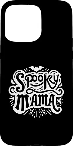 Vista 28 de Spooky Mama Halloween Mom Season Bat Mommy Parent Case for iPhone 16