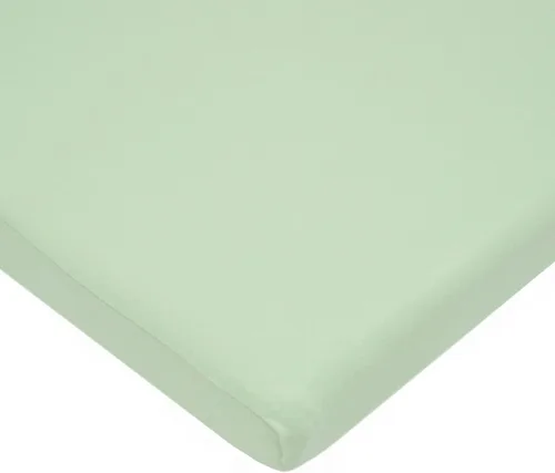 Vista 7 de TL Care Supreme 100% Natural Cotton Jersey Knit Fitted 18" x 36" Cradle/Bassinet Sheet, Blue, Soft Breathable, for Boys and Girls (Pack of 2)