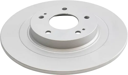 Vista 7 de TRQ Kit de pastillas de freno trasero y rotor, kit químico de freno, pastillas de freno Rotor de freno Cerámica Premium G-Coated Compatible