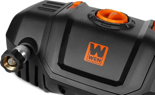 Vista 3 de WEN Lavadora a presión eléctrica de 2000 PSI, estilo maletín con caudal ajustable de 1.4 GPM (PW2000)