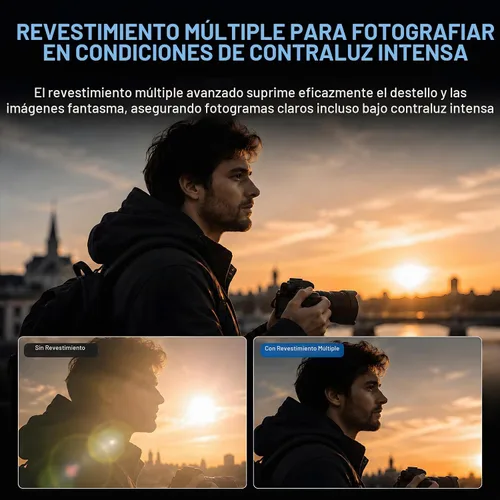 Vista 6 de VILTROX AF 0.354 in F2.8 Air E-Mount APS-C Lente Prime Ultra-Wide para Sony