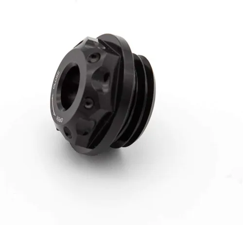 Vista 8 de PROCNC Tapa de depósito de combustible de motocicleta de aluminio para Yamaha FZ6 FZ6R FZ1 YZFR6 YZFR6S YZFR1 FYZF R3 YZF600R YZF750 (negro)