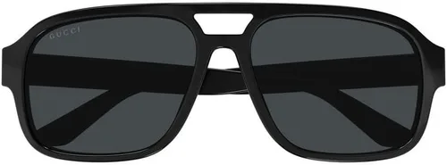 Vista 2 de Gucci GG1342S NegroGris 5916145 Gafas de sol para hombre