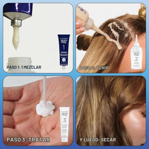 Vista 9 de Clairol Nice'n Easy 2 - Tinte permanente negro para el cabello y retoque de raíces, paquete múltiple