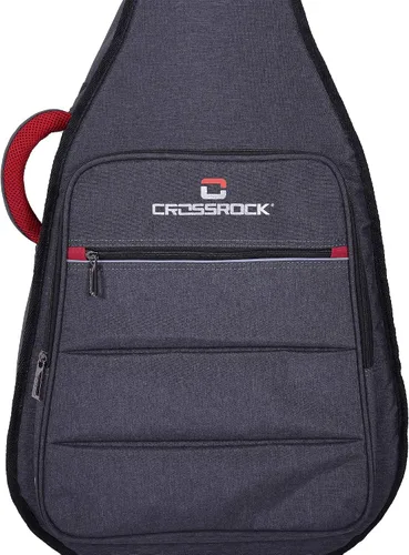 Vista 4 de Crossrock Mochila acolchada de 0.394 in estilo 4/4 bolsa de guitarra clásica (CRSG107CDG)